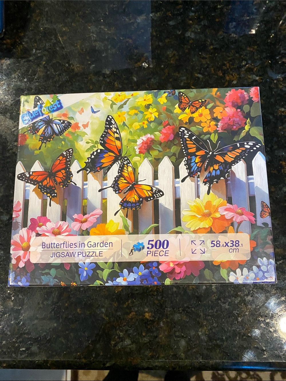 NIP Butterflies in Garden Jigsaw Puzzle